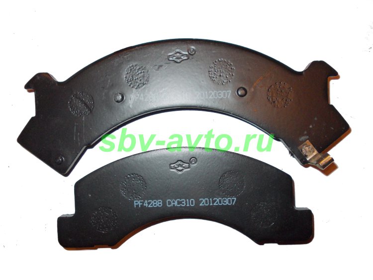 Колодки дисковые PF-4288   черная уп-ка Деталь применяется на автомобилях ISUZU ELF